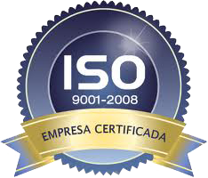 Somos certificados com ISO 9001