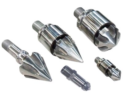 Ponteiras para máquinas injetoras de plático